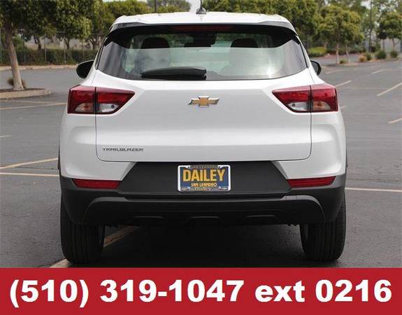 2021 Chevrolet TrailBlazer SUV LS - Chevrolet Summit White - cars for sale in San Leandro, CA – photo 6