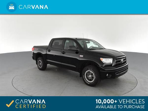 2013 Toyota Tundra CrewMax Pickup 4D 5 1/2 ft pickup BLACK - FINANCE for sale in Inwood, NY – photo 9