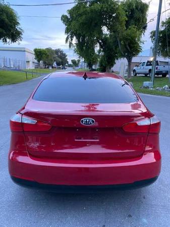 2016 Kia Forte - Red - cars & trucks - by dealer - vehicle... for sale in Pompano Beach, FL – photo 4