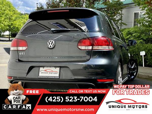 2013 Volkswagen GTI Hatchback 4D mk6 autobahn w/heated seats - cars for sale in Bellevue, WA – photo 4