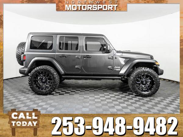 *PICKUP TRUCKS* Lifted 2018 *Jeep Wrangler* Unlimited Sport 4x4 for sale in PUYALLUP, WA – photo 4