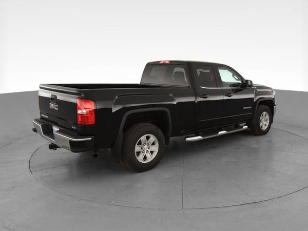 2014 GMC Sierra 1500 Double Cab SLE Pickup 4D 6 1/2 ft pickup Black... for sale in Erie, PA – photo 11