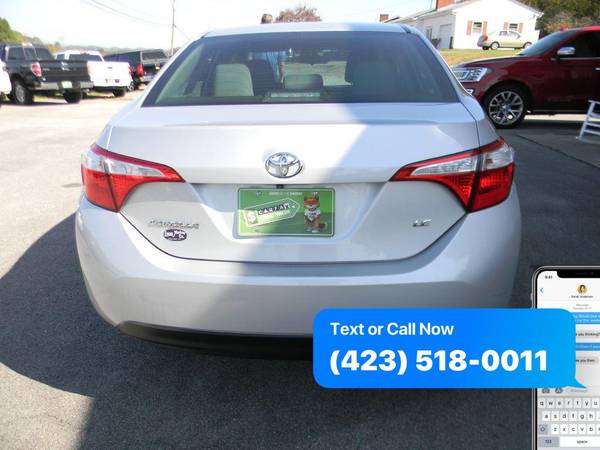 2015 TOYOTA COROLLA LE - EZ FINANCING AVAILABLE! - cars & trucks -... for sale in Piney Flats, TN – photo 6