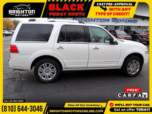 2011 Lincoln Navigator Base 4WD! FOR ONLY $199/mo! - cars & trucks -... for sale in Brighton, MI – photo 8