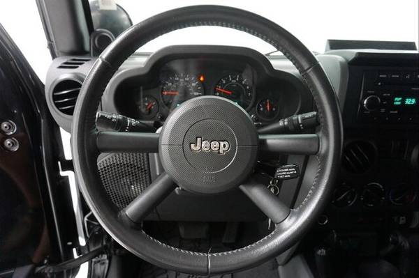 2009 *Jeep* *Wrangler* *4WD 2dr X* Black for sale in Webster, TX – photo 13