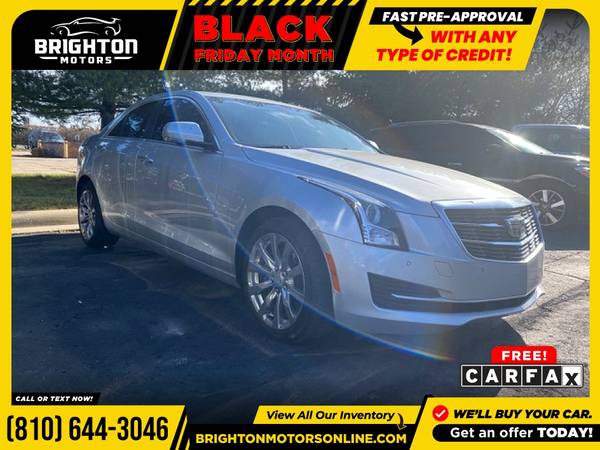 2017 Cadillac ATS 2.0L Turbo Luxury AWD! AWD FOR ONLY $313/mo! -... for sale in Brighton, MI – photo 4