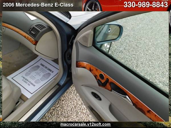 2006 Mercedes-Benz E-Class E 350 4dr Sedan with - cars & trucks - by... for sale in Akron, OH – photo 18