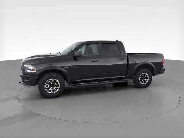 2017 Ram 1500 Crew Cab Rebel Pickup 4D 5 1/2 ft pickup Black -... for sale in QUINCY, MA – photo 4