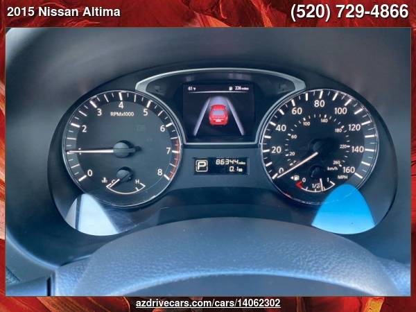 2015 Nissan Altima 2 5 SL 4dr Sedan ARIZONA DRIVE FREE MAINTENANCE for sale in Tucson, AZ – photo 17
