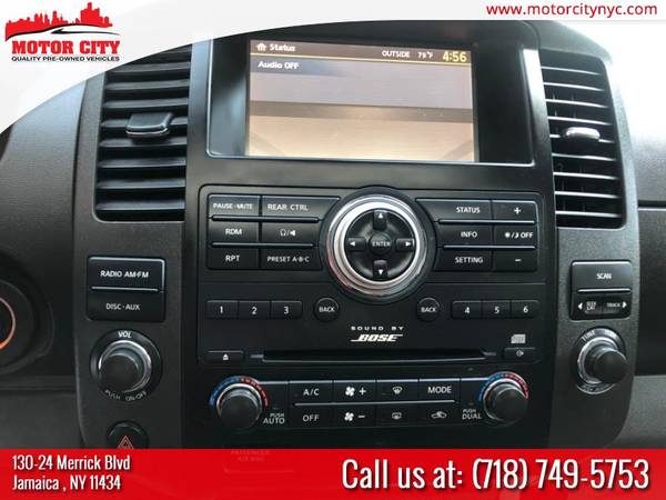 CERTIFIED 2012 NISSAN PATHFINDER 3RD ROW! BACK UP CAM! CLEAN CARFAX for sale in Jamaica, NY – photo 13