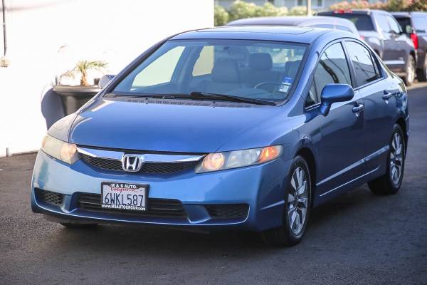 2009 Honda Civic Sdn EX-L sedan Blue - - by dealer for sale in Sacramento , CA – photo 3