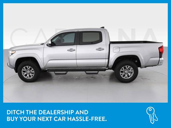 2019 Toyota Tacoma Double Cab SR5 Pickup 4D 5 ft pickup Silver for sale in Sarasota, FL – photo 4