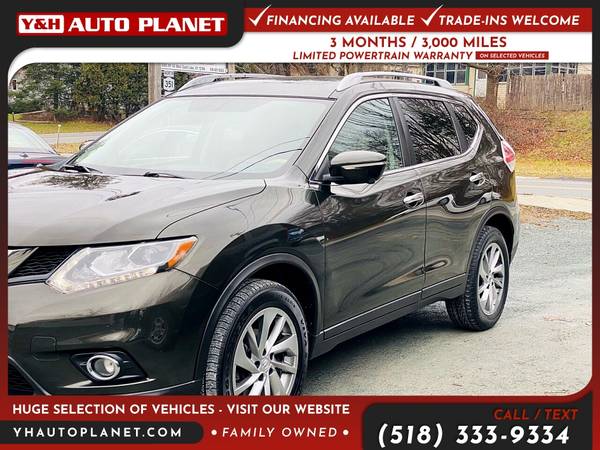 350/mo - 2014 Nissan Rogue SL AWDCrossover - - by for sale in West Sand Lake, NY – photo 5