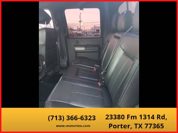 2013 Ford F350 Super Duty Crew Cab - Financing Available! - cars &... for sale in Porter, TX – photo 18