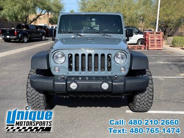 2014 JEEP WRANGLER UNLIMITED SPORT ~ ANVIL EDITION ~ LOW MILES ~ EAS... for sale in Tempe, CA – photo 2