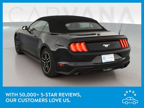 2019 Ford Mustang EcoBoost Convertible 2D Convertible Black for sale in Atlanta, MA – photo 6