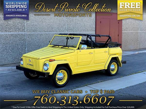1973 Volkswagen Thing Type 181 Convertible, removable roll bar Wagon for sale in Other, NC – photo 5