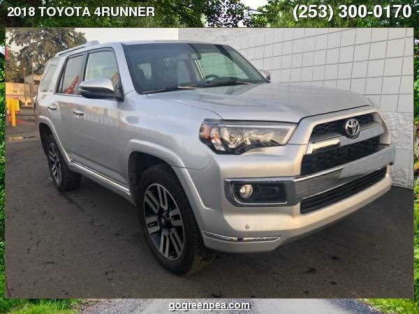 2018 TOYOTA 4RUNNER LIMITED for sale in Spanaway, WA – photo 2