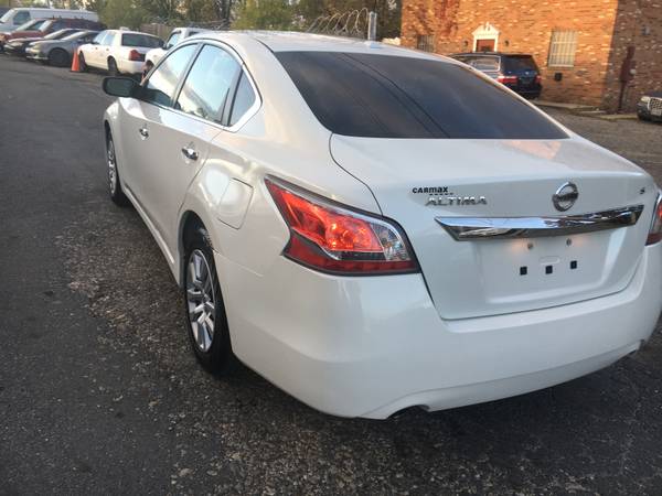 2015 Nissan Altima S white AT AC al pow R Camera MD Inspected Only 55k for sale in TEMPLE HILLS, MD – photo 5