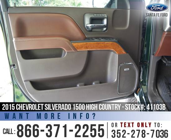 2015 Chevrolet Silverado 1500 High Country Leather Seats for sale in Alachua, FL – photo 12