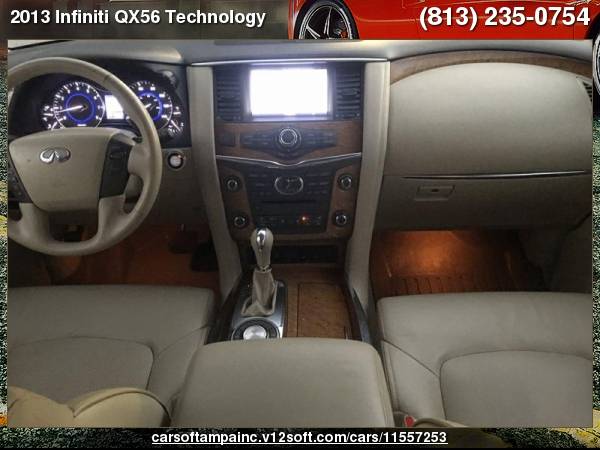 2013 Infiniti QX56 Technology Pack Technology Package for sale in TAMPA, FL – photo 15