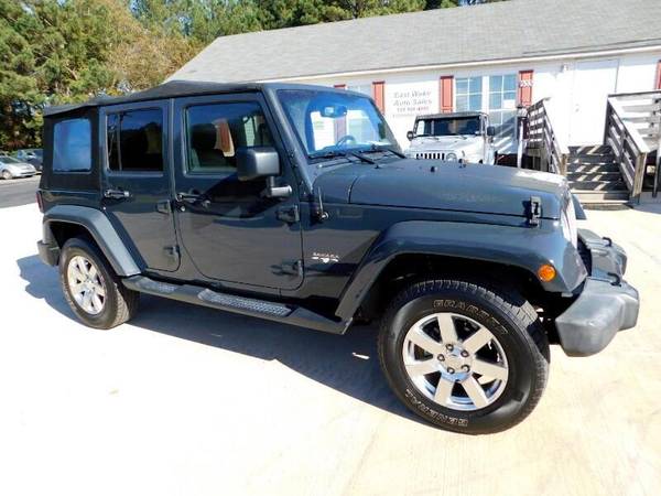 2016 Jeep Wrangler Unlimited Sahara 4WD - GREAT DEALS! - cars &... for sale in Zebulon, NC – photo 2