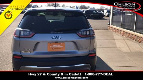 2019 Jeep Cherokee Limited suv Silver - - by dealer for sale in Cadott, WI – photo 6