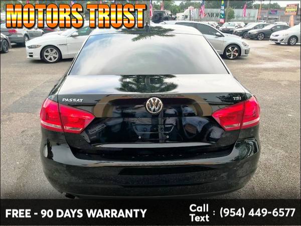 2015 Volkswagen Passat 4dr Sdn 1.8T Auto S 90 Days Car Warranty for sale in Miami, FL – photo 5