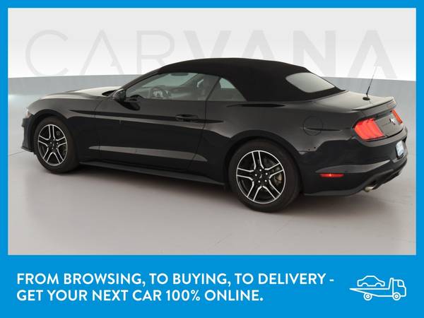 2019 Ford Mustang EcoBoost Convertible 2D Convertible Black for sale in Atlanta, MD – photo 5