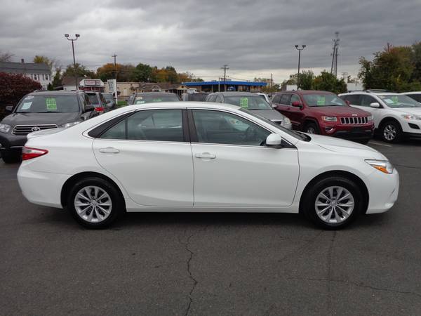 ****2015 TOYOTA CAMRY LE-ONLY 49,000 MILES-WHITE-SERVICED-100% MINT for sale in East Windsor, CT – photo 2