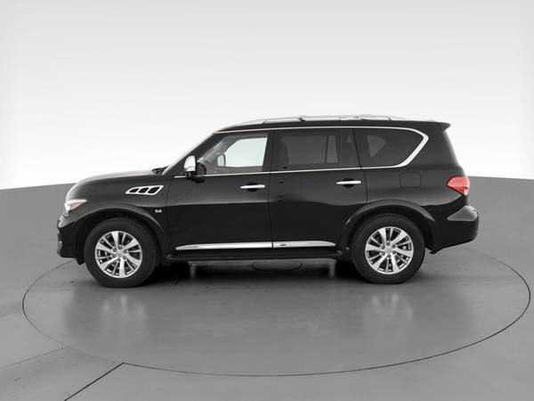 2016 INFINITI QX80 Sport Utility 4D suv Black - FINANCE ONLINE -... for sale in Washington, District Of Columbia – photo 5