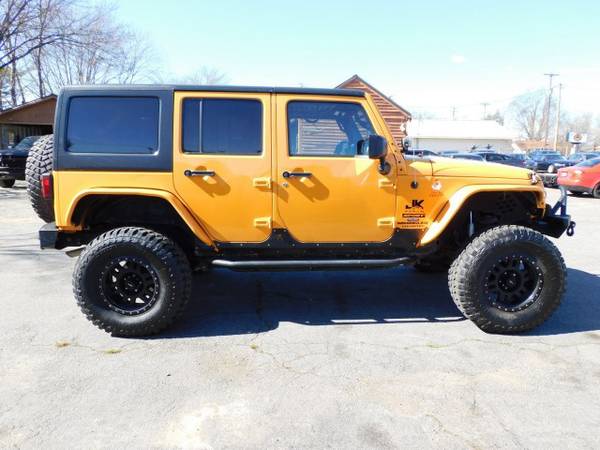 Jeep Wrangler 4x4 Lifted 4dr Unlimited Sport SUV Hard Top Jeeps Used for sale in Winston Salem, NC – photo 5