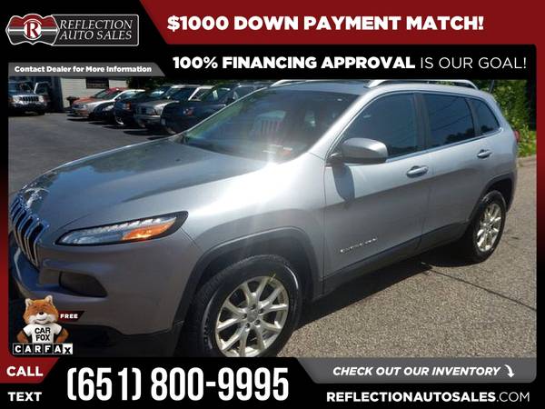 2014 Jeep Cherokee Latitude FOR ONLY 286/mo! - - by for sale in Oakdale, MN – photo 8