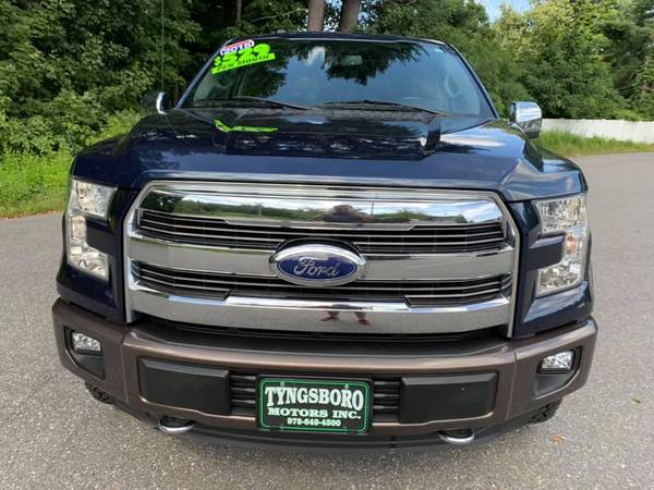 2016 Ford F-150 Lariat Crew Cab 4x4 - Loaded ! We Finance ! for sale in Tyngsboro, MA – photo 3