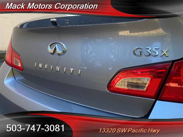 2008 Infiniti G35x 106k Miles Leather Navi Moon Roof Back-Up Camera... for sale in Tigard, OR – photo 21