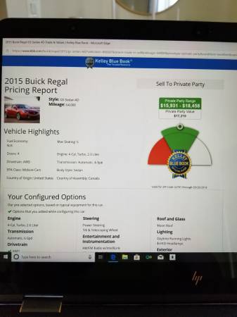 2015 Buick Regal GS AWD Turbo for sale in Haymarket, VA – photo 11