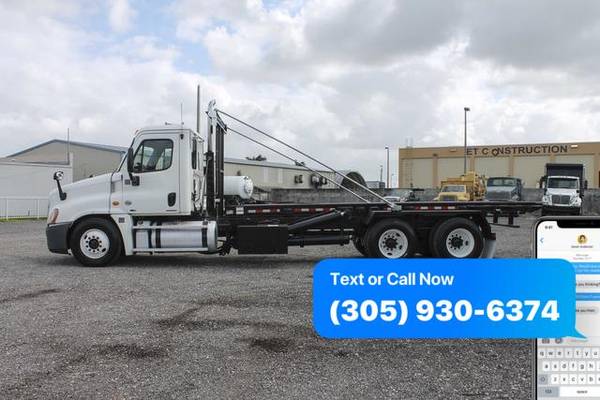 2012 Freightliner Cascadia Roll Off Truck For Sale *WE FINANCE BAD... for sale in Miami, FL – photo 4