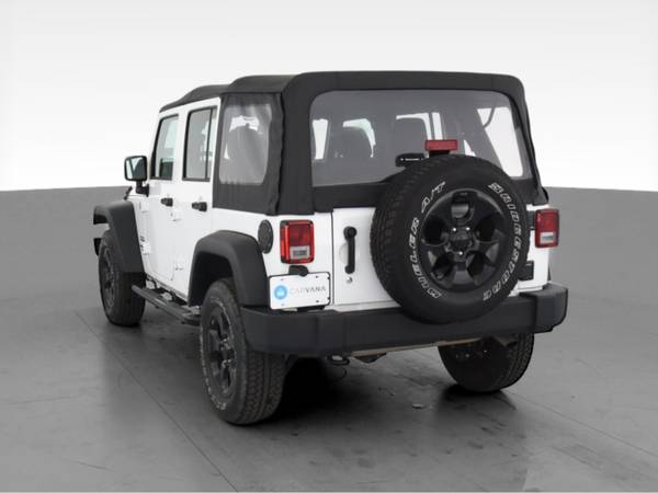 2017 Jeep Wrangler Unlimited Sport SUV 4D suv White - FINANCE ONLINE... for sale in Collinsville, CT – photo 8