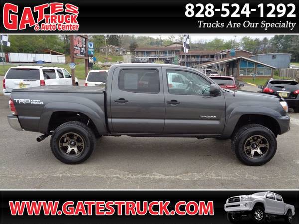 2014 Toyota Tacoma Double Cab 4WD V6 SR5 TRD-Off Road Gray - cars for sale in Franklin, NC – photo 6