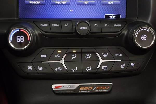 Black 2016 Chevrolet CORVETTE Z06 3LZ Convertible 6 2L V8 CAMERA for sale in clinton, OK – photo 12