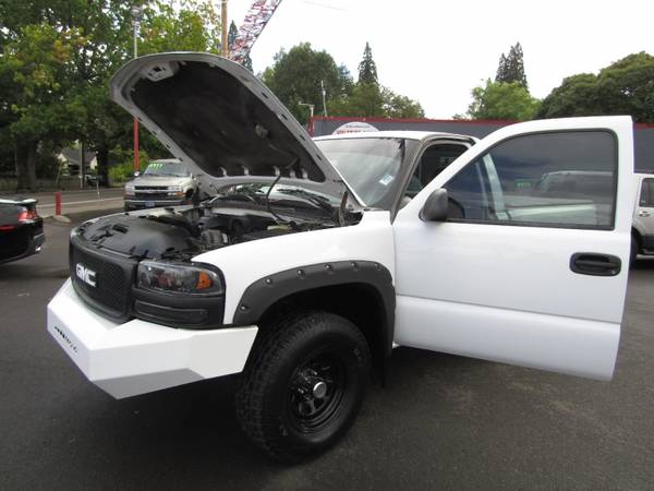 2002 GMC Sierra 1500 Reg Cab 4x4 WHITE Lifted Bumpers WOW ! for sale in Milwaukie, OR – photo 17