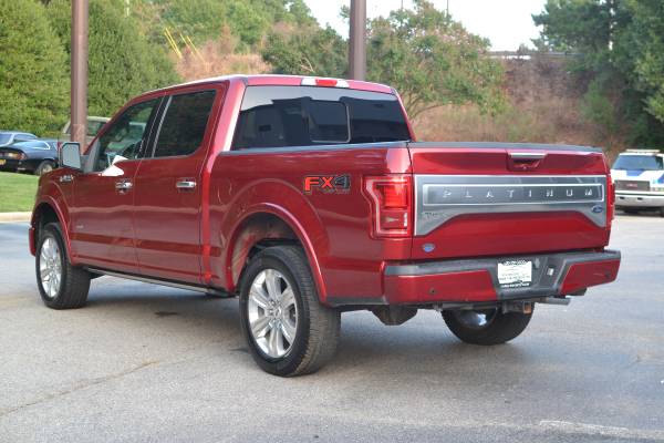 2015 FORD F150 4X4 PLATINUM - CLEAN TITLE - 3.5 ECOBOOST - RUST FREE... for sale in Cary, NC – photo 7