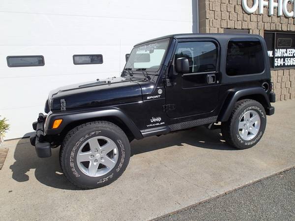 2005 Jeep Wrangler Sport 6 cyl, auto, Black, Hardtop, Alloys - cars... for sale in Chicopee, CT – photo 7