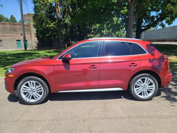 2019 Audi Q5 Premium Plus 1 Owner Red AWD 21k Miles Factory Warranty for sale in Portland, OR – photo 8