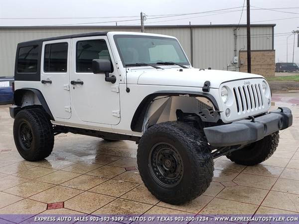 2016 JEEP WRANGLER UNLIMITED SPORT/4X4/65K MILES/ WHITE/ WE... for sale in Tyler, TX – photo 3