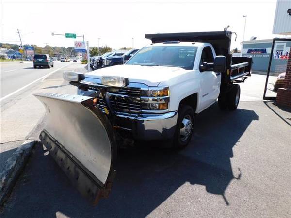 2015 Chevrolet Chevy Silverado 3500HD Dump Body Plow Trucks - cars &... for sale in Salem, ME – photo 4
