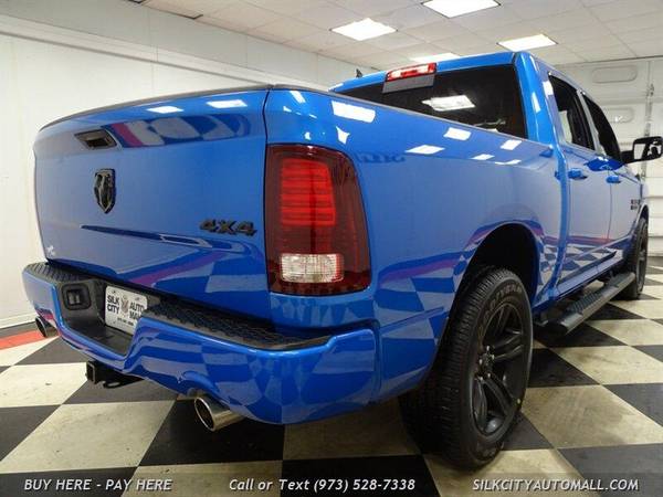 2018 Ram 1500 SPORT 4x4 HYDRO BLUE Crew Cab Navi Cam 1-Owner! 4x4 for sale in Paterson, PA – photo 6