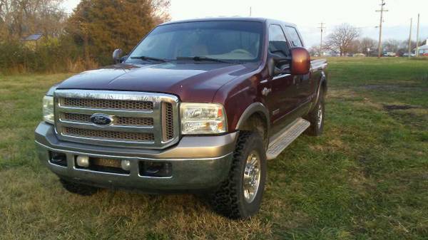 2006 F-250 Diesel King Ranch Crew Cab 4x4 - cars & trucks - by owner... for sale in Kansas, AR – photo 4