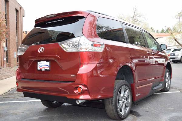 2018 *Toyota* *Sienna* *SE FWD 8-Passenger* RED for sale in Denver , CO – photo 5