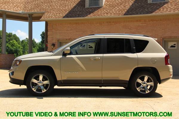 2016 JEEP COMPASS HIGH ALTITUDE HEATED LEATHER SUROOF SEE VIDEO for sale in Milan, TN – photo 3